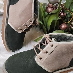 UGG Neumel Men's Khaki and Green Boots new